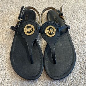 Michael Kors Navy Sandals - Size 8